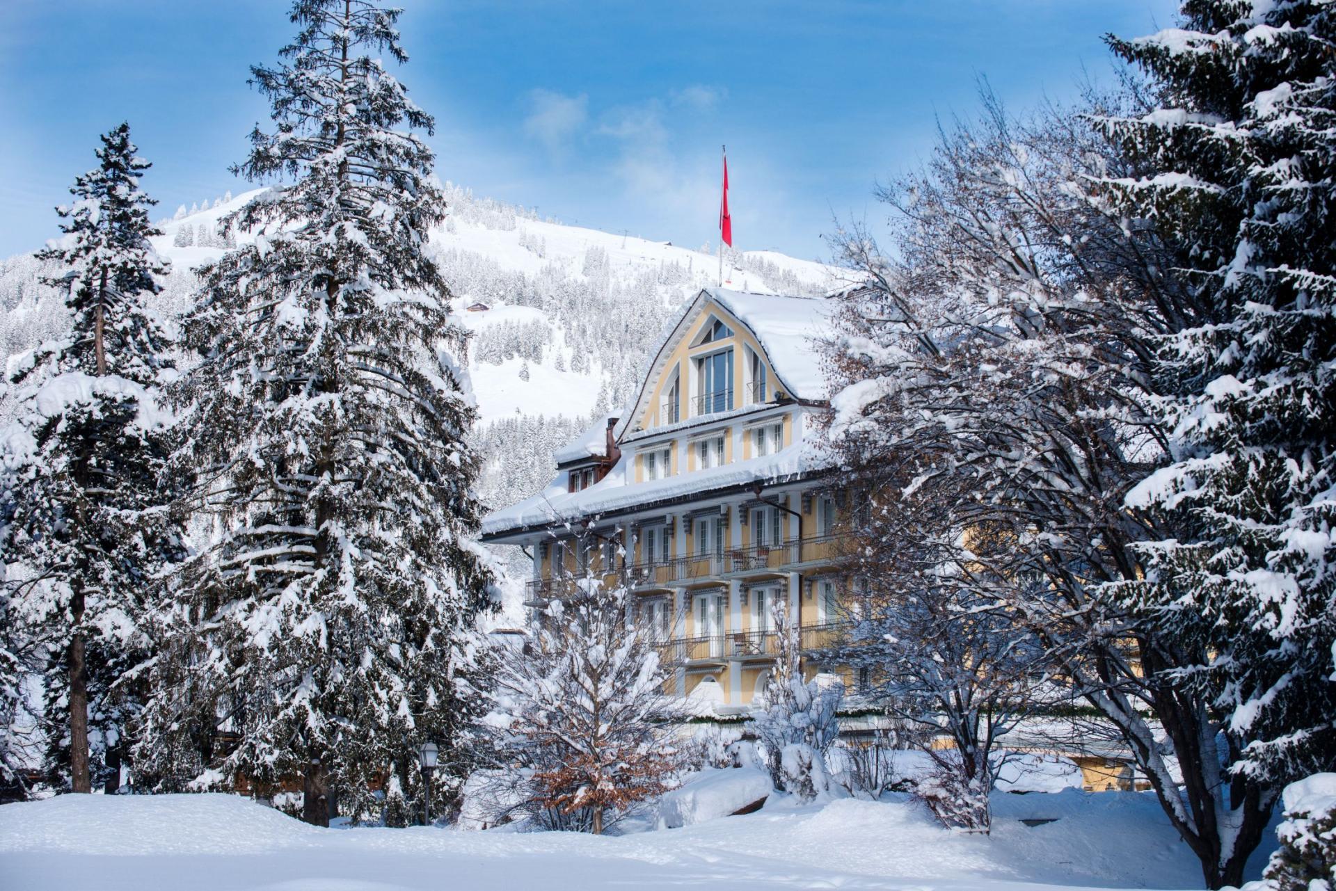 Le Grand Bellevue, refuge alpin emblématique de Gstaad